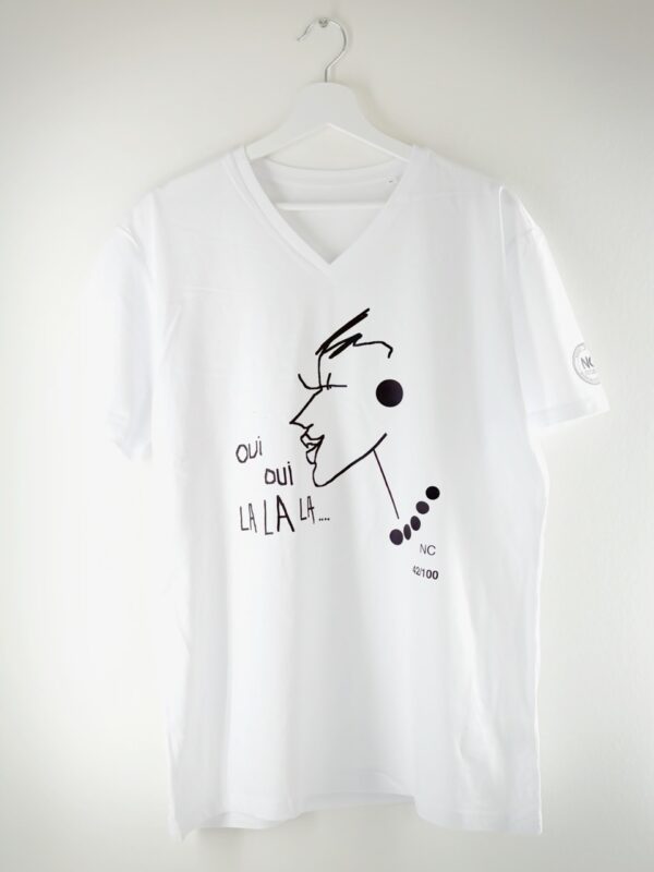 Bla oui oui fond WHITE 42/100 - XL