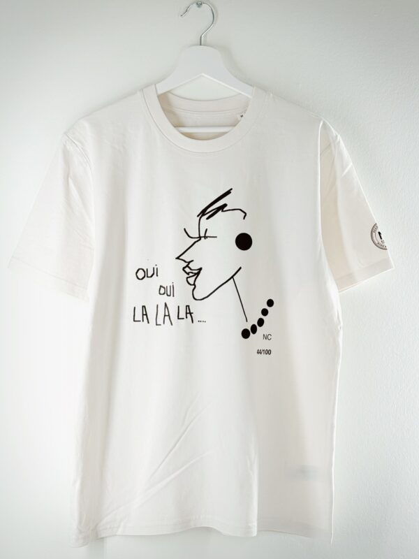 Bla oui oui fond WHITE 44/100 - M