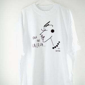 Bla oui oui fond WHITE 62/100 - M