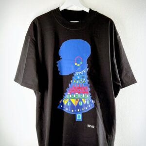 Black beauty is blue on black 80/100 - M